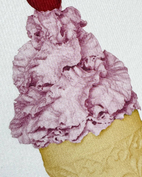 Rose Chantilly Cream Greeting Card