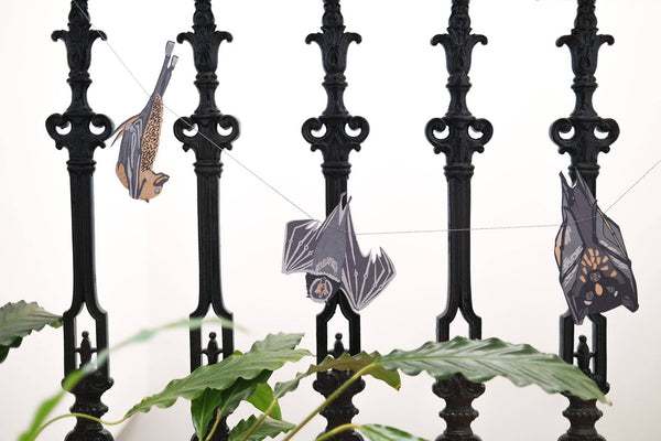 Bats - Sewn Garland