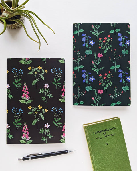 British Wildflower Notebooks