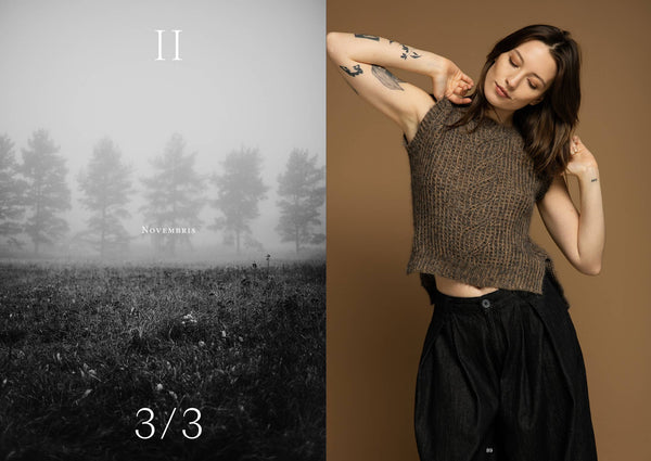 Nordic Textures in Crochet Garments by Linda Skuja
