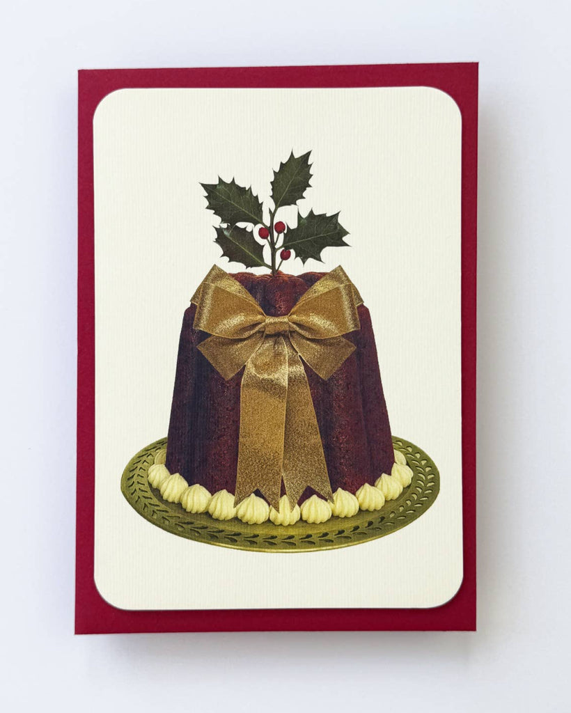 Plum Pudding Greeting Cards