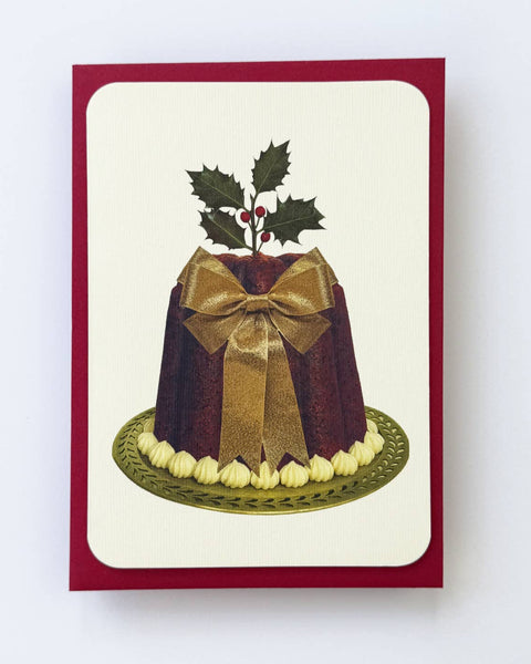 Plum Pudding Greeting Cards