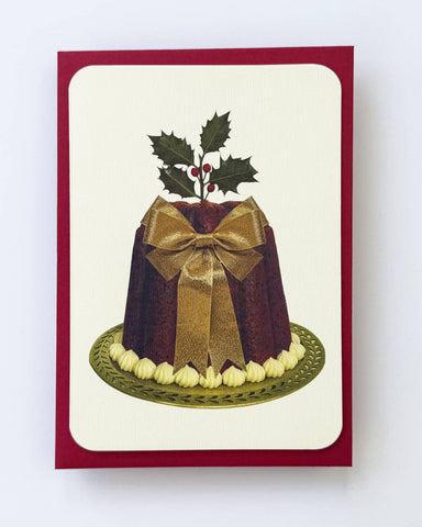 Plum Pudding Greeting Cards