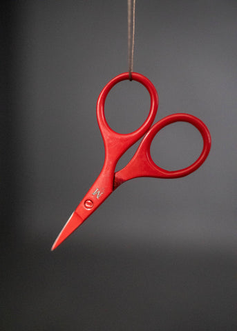 Red Baby Bow Scissors