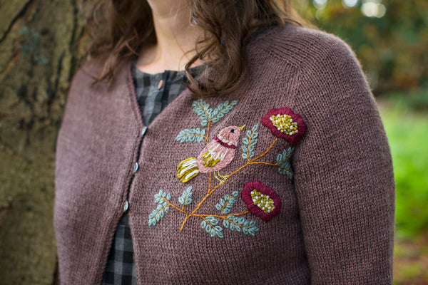 Embroidery on Knits by Judit Gummlich