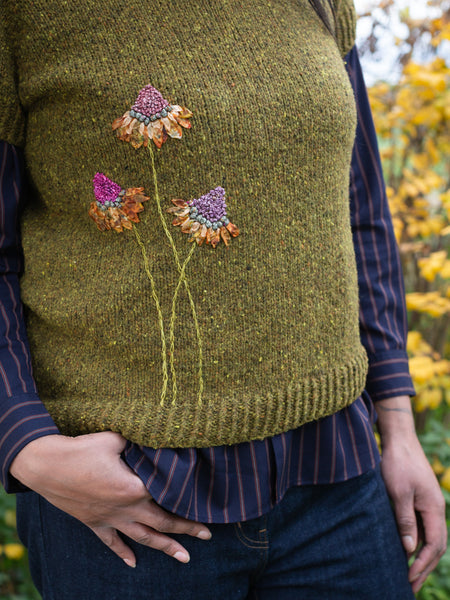 Embroidery on Knits by Judit Gummlich