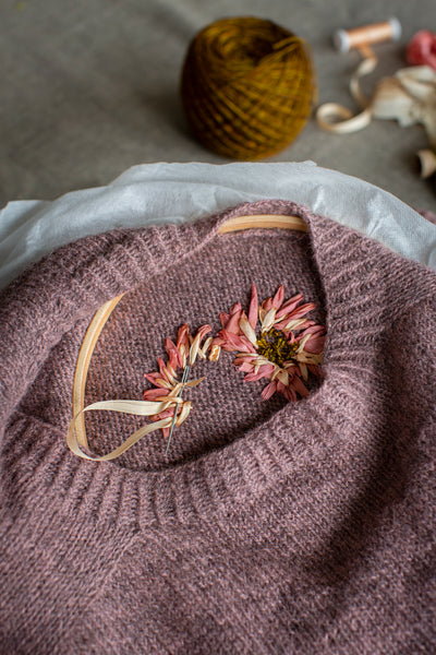 Embroidery on Knits by Judit Gummlich