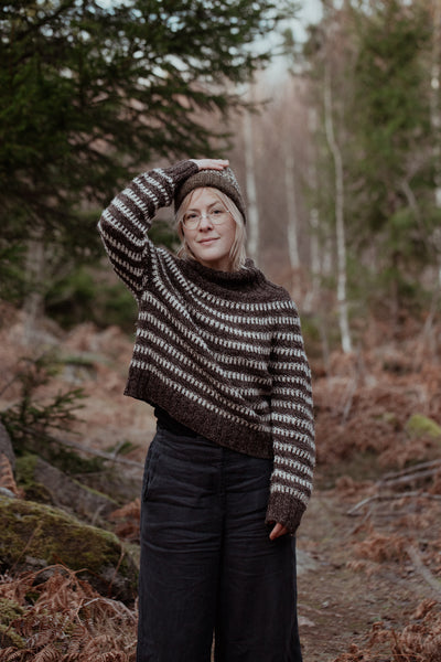 The Island and the Forest: A Knitted Correspondence
