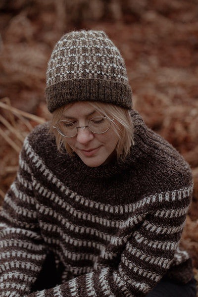 The Island and the Forest: A Knitted Correspondence