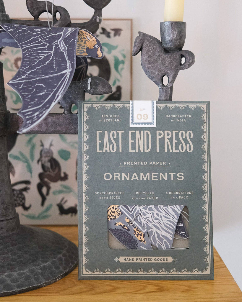 Bats - Hanging Paper Ornaments