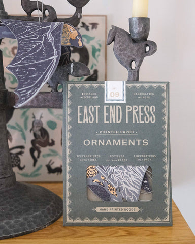 Bats - Hanging Paper Ornaments