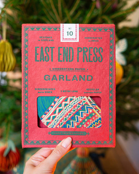 Stockings Concertina Garland