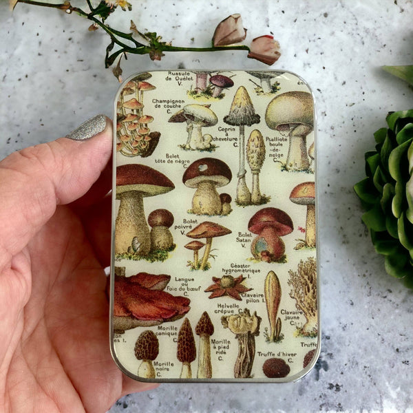 Mushroom Notions Tin