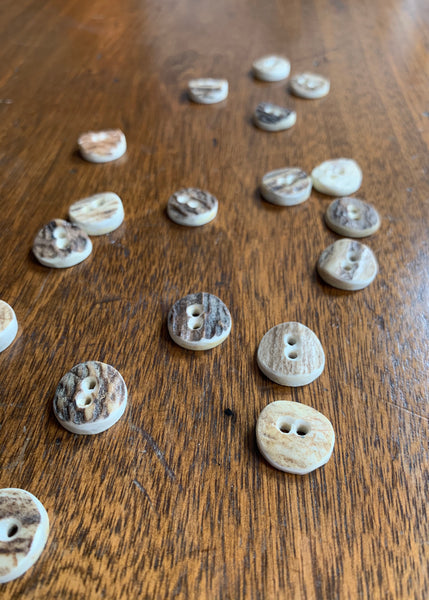 Stag Antler Buttons