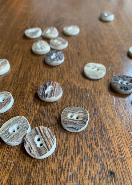 Stag Antler Buttons