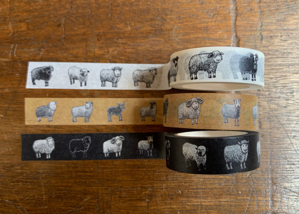 British Sheep Breeds Washi Tape Set