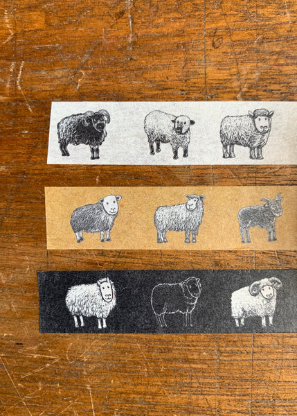 British Sheep Breeds Washi Tape Set