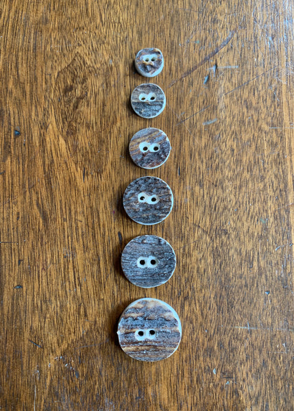Stag Antler Buttons