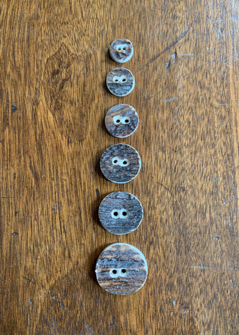 Stag Antler Buttons