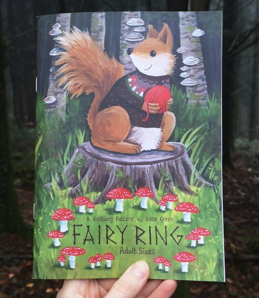 Fairy Ring Cardigan Knitting Pattern by Katie Green