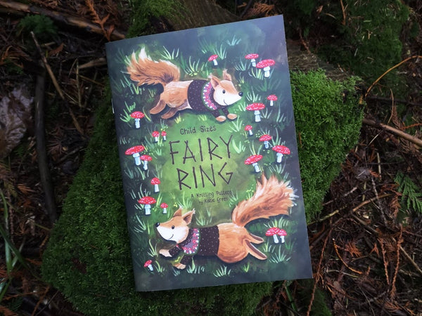 Fairy Ring Cardigan Knitting Pattern by Katie Green
